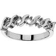 Platinum Diamond Cluster Ring - 1.16 Ct.