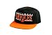 MLB Men's Baltimore Orioles Nineties Snapback Cap (Black/Orange, Adjustable)