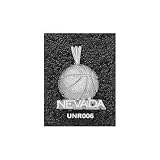 Nevada Wolf Pack Solid Sterling Silver ''NEVADA'' Basketball Pendant