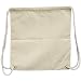 Drawstring Backpack 14.5'X13.5'-Natural