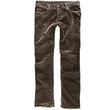 Fallen Mens Pants Thomas Signature Cords Drk Brown