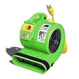 B-Air GP-1 Grizzly 3550 CFM Industrial Air Mover and Floor Dr With 3 Speeds