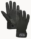 Petzl Cordex Light-Weight Belay & Rappel Gloves (Black or Tan)