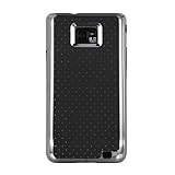 Samsung S2 Aluminum Dot Hard Silicone Case Skin Cover + Bonus MiniSuit LCD  ....