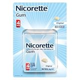 Nicorette Nicotine Gum Original 4 mg - 200 Pieces