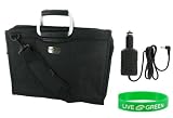 Acer Aspire One AO751h-1522 11.6-Inch Executive Laptop Carrying Bag with 12v Car Charger