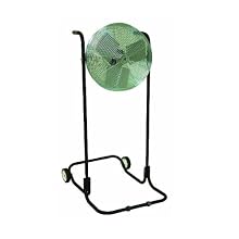 TPI Corporation F24H-TE Industrial Workstation High Stand Fan, Single Phase, 24" Diameter, 120 Volt