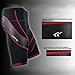 Santic Men's Cycling Shorts Red Half Pants 4D Padded Color Red M