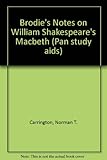 Brodie's notes on William Shakespeare's Macbeth