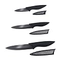 Coffret Excellence 3 Black Ceramic Knife Set - Gift Boxed
