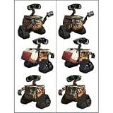 WALL-E Tattoos, 6ct