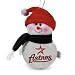 Pack of 6 Houston Astros MLB Plush Snowman Christmas Ornaments