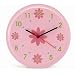 Pintoy Wooden Wall Clock (Pink)