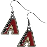 MLB Chrome Dangle Earrings