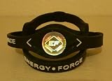 Energy Force Wristband: Energy, Balance, Strength, Endurance & MORE! Black W/White L 20.5cm Energy Force Wristband: Energy, Balance, Strength, Endurance & MORE! Black W/White L 20.5cm