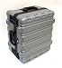Super-Size Tool Case with Wheels and Telescoping Handle Color: Gray