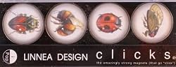 Linnea Insect Magnets 4 Pack