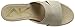 Anne Klein Sport Women's Pleasant Fabric Wedge Sandal, Black, 10 M US
