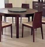 Alphaville Design DC-CHIA Chiara Dining Chair, Wenge Oak, Oat Fabsuede, 2 Pcs
