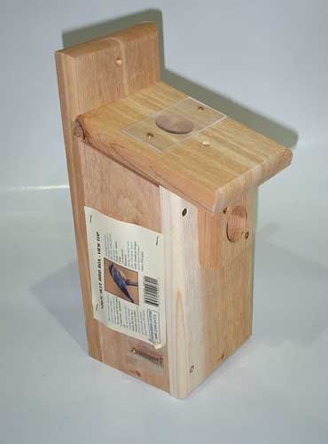 Bluebird Box - Viewing Side Cleanout