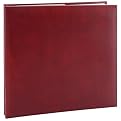 Leatherette Post-Bound Album - Red (8x8")