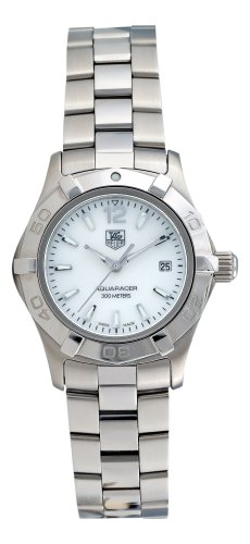 TAG Heuer Women's WAF1414.BA0823 Aquaracer Stainless Steel Mother-of-Pearl Dial Watch