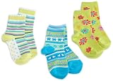 Country Kids Girls 2-6x Stripes Tropical Butterfly Sock