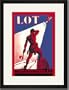 Black Framed/Matted Print 17x23, Lot: marca preferida en luz electrica portatil