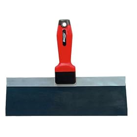 Goldblatt FinishPro 5-280 Blue Steel Taping Knife, Soft Grip Handle, 12-Inch by Goldblatt