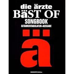 Die �rzte - B�st Of: Songbook  Gitarrentabulatur - Ausgabe