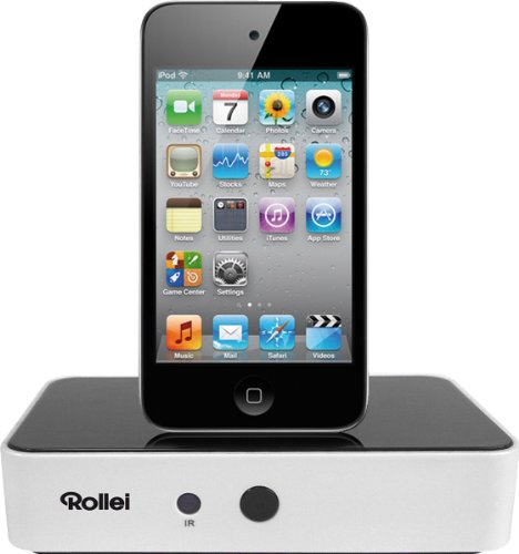RCP Technik GmbH & Co. KG Rollei xHD HD-Video TV-Box f&uuml;r Apple iPhone/iPad/iPod inkl. Netzteil, HDMI, YPbPr und AV-Kabel, Fernbedienung wei&szlig;