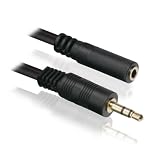 iMBAprice - Pro iMBA Series Stereo Audio Cable - 25 Feet Gold Plated 3.5mm Male To 3.5mm Female Extension Stereo Audio Cable - Lifetime Warranty