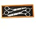 UKayed 2 Peice Professional Hairdresser's Scissors Set