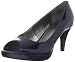 Bandolino Women's Mylah Platform Pump,Navy Patent,8 M US