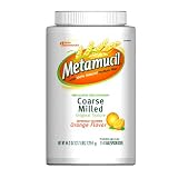 Metamucil Coarse Milled Original Texture Orange Flavor, Net Wt. 44.2 oz., 114-Dose Bottle