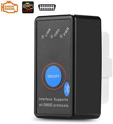 V2.1 Super Mini Elm327 Bluetooth Obd-ii OBD Can with Power Switch Software V2.1