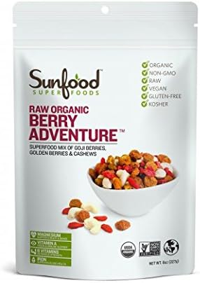 Berry Adventure 8oz Organic Raw(pack of 2)