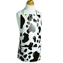 Kid's Vinyl Basic Style Apron - Cowhide