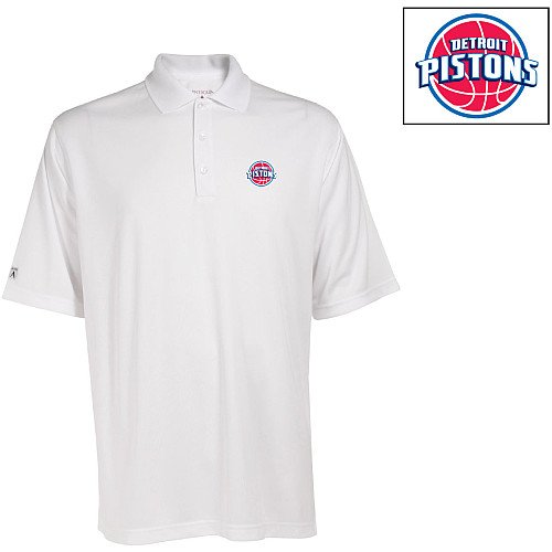 Antigua Detroit Pistons Exceed Polo