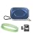 Blue Eva Slim Carrying Case For Canon Digital Camera Models: Canon SD890IS Canon SD950IS Canon SD1100IS Canon SD790IS PowerShot SD1000 PowerShot SD750 PowerShot SD800 IS PowerShot SD900 PowerShot SD600 PowerShot SD630 PowerShot SD700 IS PowerShot SD450 PowerShot SD500 PowerShot SD300 PowerShot SD400 PowerShot SD430 Powershot SD30 PowerShot SD40 + 4GB Memory Card + Live*Laugh*Love Wristband!!!