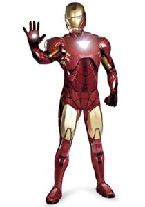 Disguise Mens Iron Man Mark Vi Rental Theatrical Quality Avengers Costume, Large (42-46)