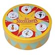 Coffret de 6 assiettes � dessert les Succulentes