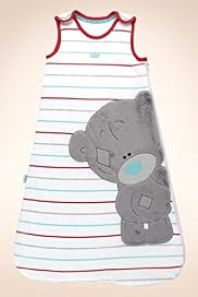Pure Cotton Tatty Teddy 1.1 Tog Striped Sleeping Bag