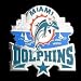 Glossy NFLTeam Pin - Miami Dolphins