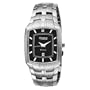 Caravelle by Bulova Men's 43D001 Diamond Accented Black Dial Watch