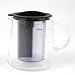 Tea Control Teapot with Brew Stop Infuser -BLACK