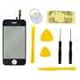 Replacement Apple Iphone 3gs Cracked Lcd Glass Digitizer Touch Surface Screen Cover Replacement Part + Tools + Guide ( Not for Iphone 3g )