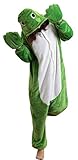 WOWcosplay Cosplay Halloween Romper Costume Party Pajamas Unisex Kigurumi Frog M