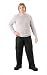 Mossi Black Large Men's Snowmobile Snow Pants