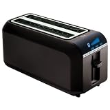 T-Fal TT6802002 4-Slice Digital Toaster, black